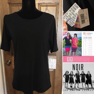 NWT LuLaRoe Gigi 'Noir Collection' Large